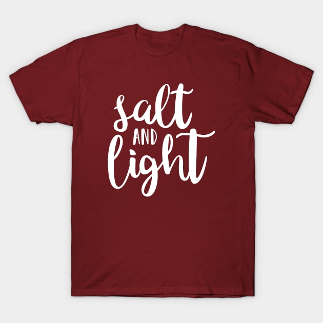 Salt and Light T-Shirt by TheMoodyDecor